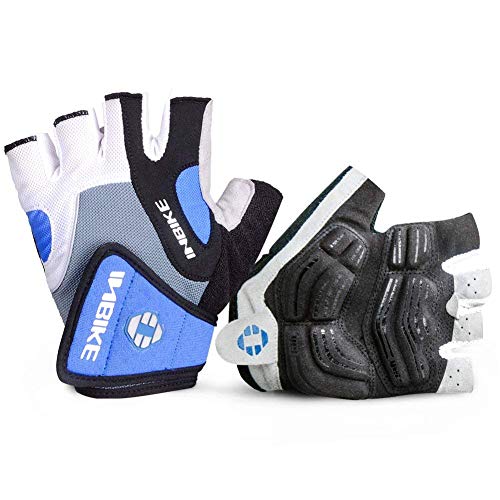 Product Cover INBIKE Cycling Gloves Men Mountain Bike 5MM Gel Pad Shock-Absorbing Anti- Slip Breathable MTB DH Road Bicycle Gloves