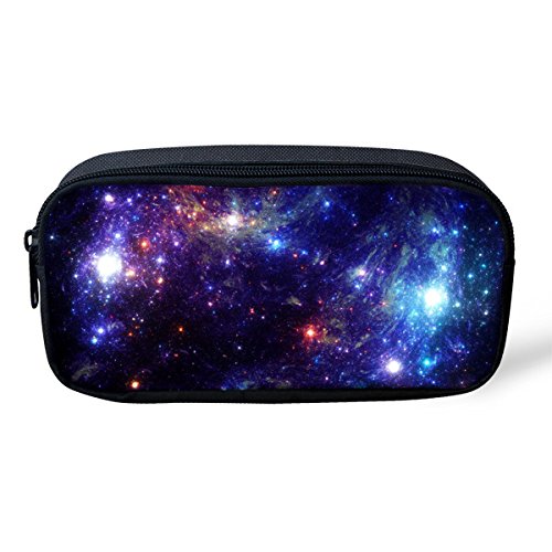 Product Cover Cozeyat Pencil Bags Cool Designer Pen cases for School Students Stationery Galaxy Print
