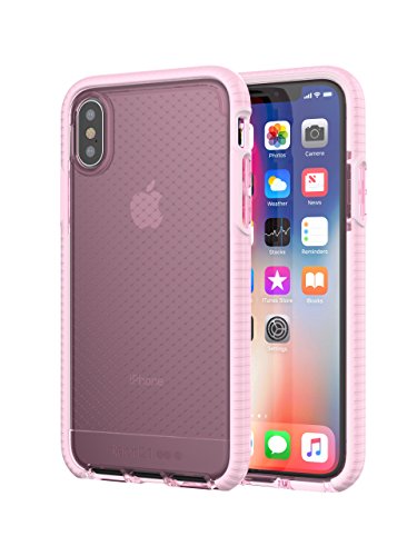 Product Cover tech21 Evo Check Case for iPhone X - Rose Tint/White