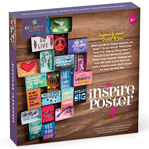 Product Cover Craft-tastic - Inspire Poster Kit - Design a One-of-a-Kind Freeform Poster