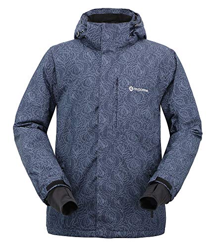 Product Cover Andorra Men's Performance Insulated Ski Jacket with Zip-Off Hood