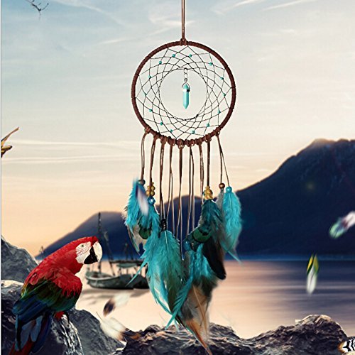 Product Cover MEXIDAWN DIY Feather Dream Catcher Kits Wall Hanging BOHO Decor Handmade Kits for kids and Adults