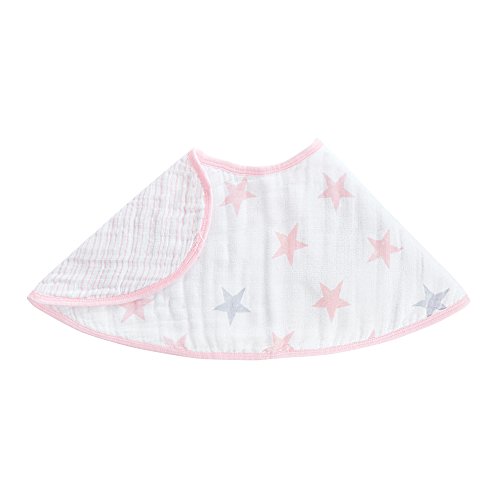 Product Cover Aden by aden + anais Burpy Bib; 100% Cotton Muslin; Soft Absorbent 4 Layers; Multi-Use Burp Cloth and Bib; 22.5 X 11; Single; Doll