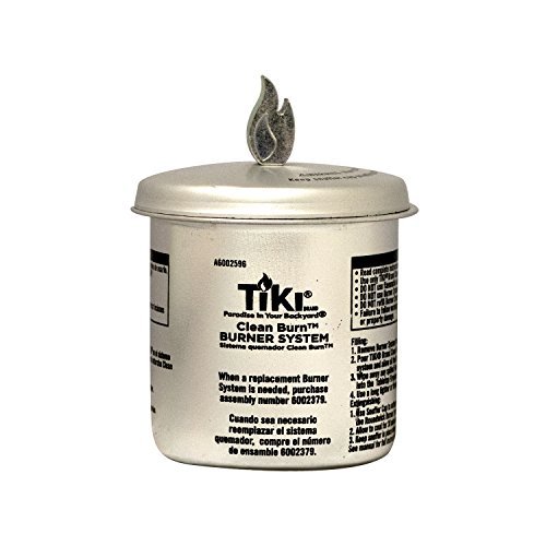 Product Cover TIKI Brand Burn Firepiece Round Wick Burner Replacement for Large Table Torch 1 PACK