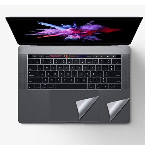 Product Cover Palm Rest Cover + TrackPad Cover Compatible for Newest MacBook Pro 15 Inch Model A1707 with Touch Bar, 2018 or 2016 Released