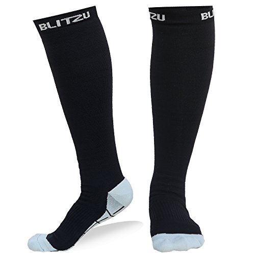 Product Cover BLITZU Compression Socks 20-30mmHg for Men Women Recovery Running Travel Relief