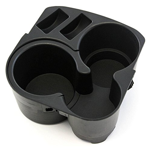 Product Cover Red Hound Auto Cup Holder w Insert Center Console Black Plastic 2007-2012 Compatible with Nissan Altima