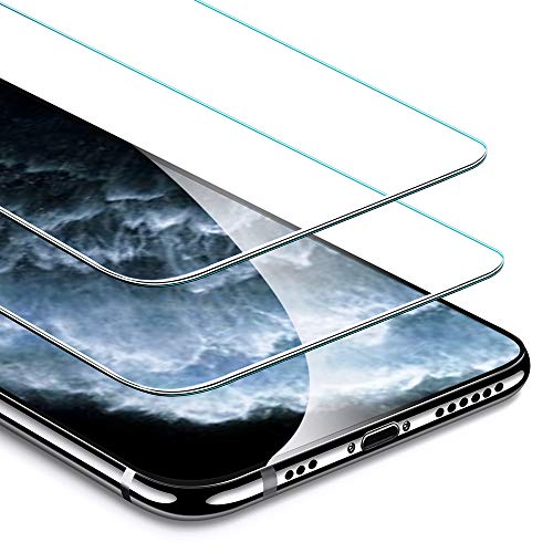 Product Cover ESR Screen Protector Compatible for iPhone 11 Pro, iPhone XS/X [2 Pack] [Easy Installation Frame] [Case Friendly], Premium Tempered Glass Screen Protector for iPhone 5.8 Inch (2019)