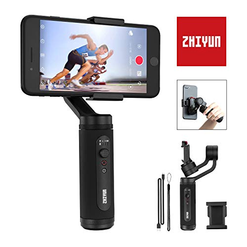 Product Cover Zhiyun Smooth-Q2 (Official Dealer) 3-axis Smartphones Gimbal Stabilizer, Vortex/POV Mode, 260g Payload, Zhiyun-Smooth-Q2-phone-gimbal-stabilizer