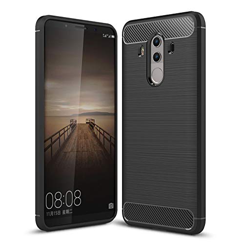 Product Cover Huawei Mate 10 pro case, KuGi [Scratch Resistant] Premium Flexible Soft TPU Case for Huawei Mate 10 pro Smartphone(Black)