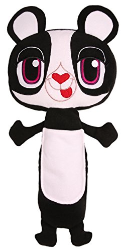 Product Cover Seat Pets (Panda by Jay at Play - As Seen on TV - Kids Seat Belt Car Travel Pillow and Plush Animal Toy - Compatible with Any Safety Belt to Provide Head & Neck Support