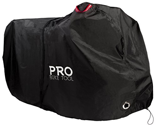 Product Cover Pro Bike Cover for Outdoor Bicycle Storage - Large 1, XL 1-2, XXL 2-3 Bikes - Heavy Duty Ripstop Material, Waterproof & Anti-UV - Protection from All Weather Conditions for Mountain & Road Bikes