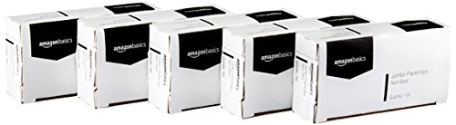 Product Cover AmazonBasics Jumbo Size Office Paper Clips, Non skid, 100 per Box, 10-Pack