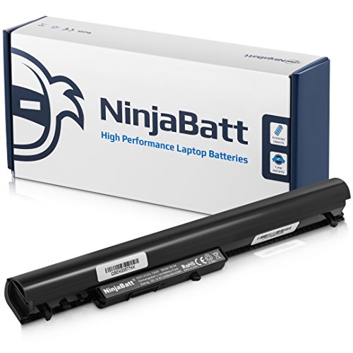 Product Cover NinjaBatt Laptop Battery for HP 746641-001 740715-001 OA04 OA03 HSTNN-LB5Y TPN-C113 HSTNN-LB5S HSTNN-PB5Y F3B94AA 240 G2 250 G3 TPN-F113 TPN-F115 - High Performance [4 Cells/2200mAh/33wh]