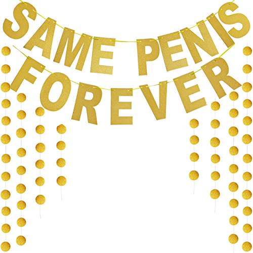 Product Cover SAME PENFOREVER Banner For Bridal Shower Bachelorette Party Decorations