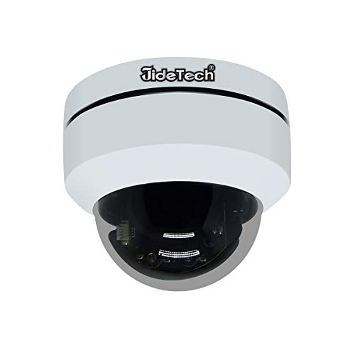 Product Cover HD 1080P PTZ Outdoor POE Security IP Dome Camera with 4X Optical Zoom Pan/Tilt/4X Motorized Zoom, Dome Style for Ceiling Installation