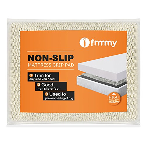 Product Cover I FRMMY Non Slip Grip Pad for Twin Size Mattress, Keeps Mattress in Place for a Great Night's Sleep - Twin Size 37.5 x 74 in (3.2 x 6.2 ft)