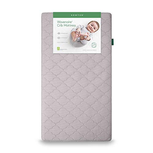 Product Cover Newton Baby Crib Mattress and Toddler Bed | 100% Breathable Proven to Reduce Suffocation Risk, 100% Washable, Hypoallergenic, Non-Toxic, Better Than Organic - Moonlight Grey
