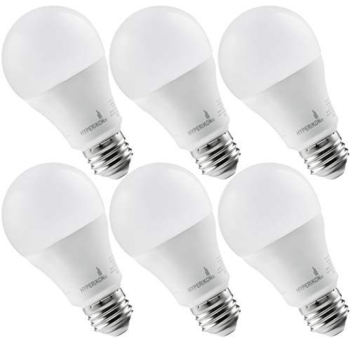Product Cover Hyperikon LED A19 dimmable Bulb, 100W Equivalent, Daylight 4000K, LED 14W Bulb, UL, 6 Pack