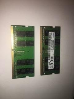 Product Cover Samsung 16GB DDR4 PC4-19200, 2400MHz, 260 PIN SODIMM, CL 17, 1.2V, ram memory module, M471A2K43CB1-CRC