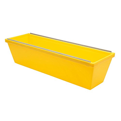 Product Cover Edward Tools Plastic Drywall Mud Pan with Steel Scraping Bar 12