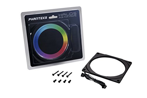 Product Cover Phanteks PH-FF140RGBP_BK01 Halos RGB Fan Frame High density LEDs RGB 140mm fan mounting