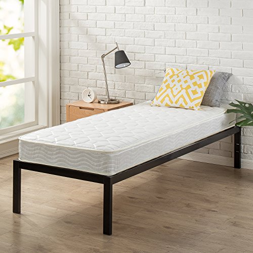 Product Cover Zinus 6 Inch Spring Mattress, Narrow Twin/Cot Size/RV Bunk/Guest Bed Replacement/30 x 75