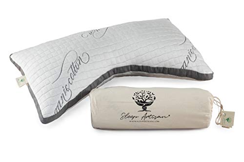 Product Cover Sleep Artisan Luxury Side Sleeper Pillow with Curved Design Helps You Sleep Better Than Ever and Reduces Neck Pain - Latex Pillows for Sleeping (1 Side Sleeper Pillow)
