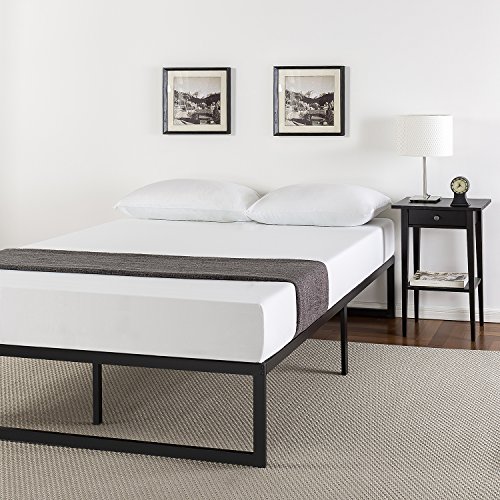 Product Cover Zinus Abel 14 Inch Metal Platform Bed Frame with Steel Slat Support, Mattress Foundation, Twin