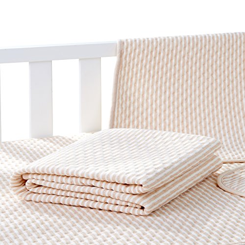 Product Cover Elf Star Cotton Bamboo Fiber Breathable Waterproof Underpads Mattress Pad Sheet Protector for Children or Adults, Neutral Color, 1 Pad 20