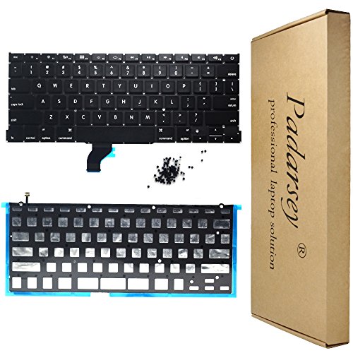 Product Cover Padarsey US Backlit Backlight Keyboard with 80 PCE Screws -for MacBook Pro Retina 13