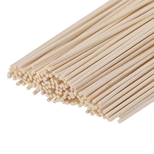 Product Cover Senkary 150 Pieces Reed Diffuser Sticks Wood Rattan Reed Sticks Fragrance Essential Oil Aroma Diffuser Sticks, 24 cm/ 9.45 inches