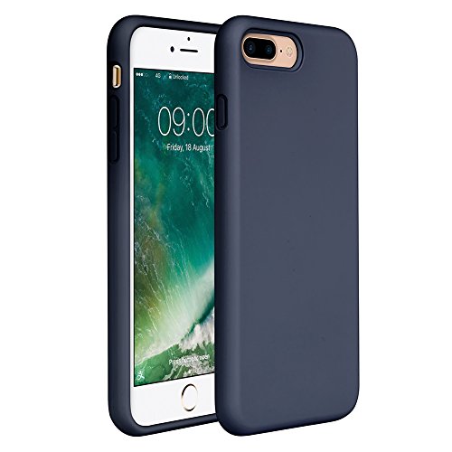 Product Cover Miracase iPhone 8 Plus Silicone Case, iPhone 7 Plus Silicone Case Silicone Gel Rubber Full Body Protection Shockproof Cover Case Drop Protection for Apple iPhone 7 Plus/iPhone 8 Plus(5.5