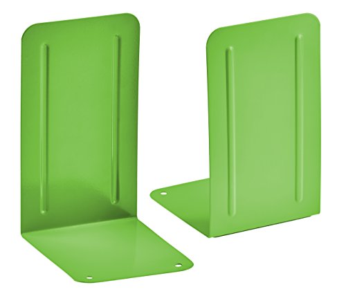Product Cover Acrimet Premium Metal Bookends (Heavy Duty) (Green Citrus) (1 Pair Pack)