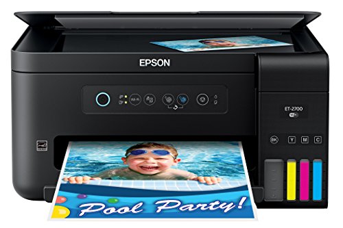 Product Cover Epson Expression ET-2700 EcoTank Wireless Color All-in-One Supertank Printer with Scanner and Copier