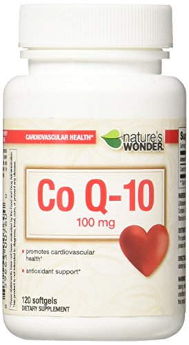 Product Cover Nature's Wonder COQ10 100mg Nutritional Supplement, 120 Count