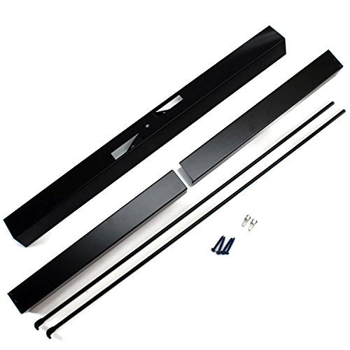 Product Cover Midwest Hearth Adjustable Rod and Valance Kit for Fireplace Spark Screens (Newest Version)