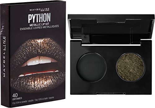Product Cover Maybelline New York Lip Studio Python Metallic Lip Makeup Kit, Untamed, 0.09 oz.