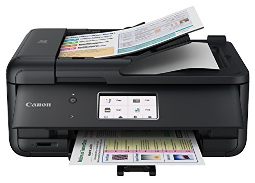 Product Cover Canon PIXMA TR8520 Wireless All in One Printer | Mobile Printing | Photo and Document Printing, AirPrint(R) and Google Cloud Printing, Black