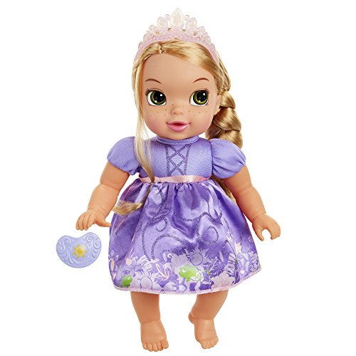 Product Cover Disney Princess Deluxe Baby Rapunzel Doll with Pacifier Baby Doll Toy