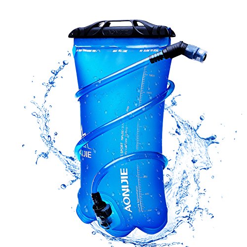 Product Cover ONIJIE Water Hydration Bladder 2 Liter 70 OZ TPU Water Reservoir BPA Free for Biking Hiking Running (2L) ...