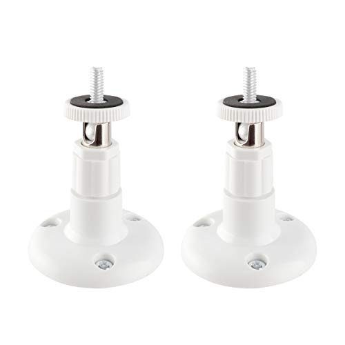Product Cover Security Camera Wall Mount, AITEE 360 Degrees Rotation Adjustable Indoor and Outdoor Ceiling Bracket for Wyze Cam Pan 1080p Pan Arlo Cam, Arlo Pro,Arlo Pro 2,Baby Monitor,CCTV and More(White,2PACK)