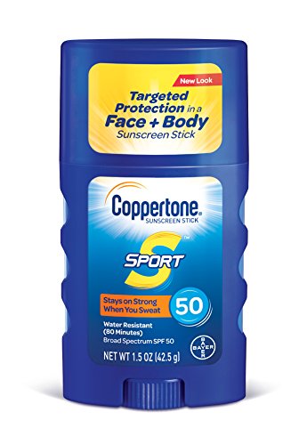 Product Cover Coppertone SPORT Sunscreen Stick Broad Spectrum SPF 50 (1.5 Ounce) (Packaging may vary)