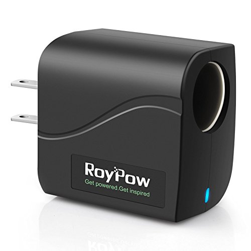 Product Cover RoyPow Power Supply Converter Transformer 24W 12V2A AC to DC Adapter 110V/120V to 12V Car Cigarette Lighter Socket