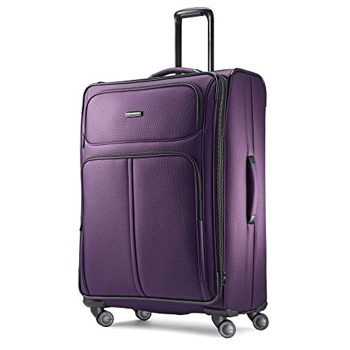 Product Cover Samsonite Leverage LTE Softside Luggage, Purple, Checked-Large