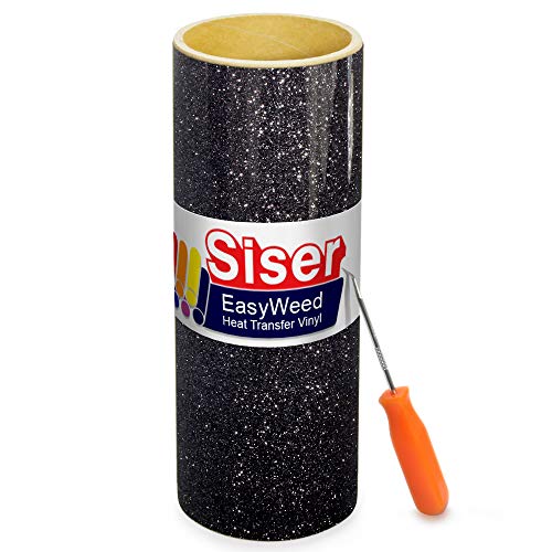 Product Cover Siser Glitter Heat Transfer Craft Vinyl Roll 3ft x 10