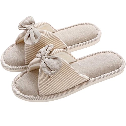 Product Cover xsby Unisex Cute Soft Sole Indoor Bedroom Slippers Beautiful Comfort Four Season Slipper