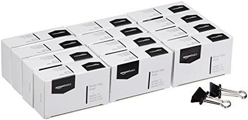 Product Cover AmazonBasics Binder Paper Clip - Small, 12 Clips per Pack, 12-Pack