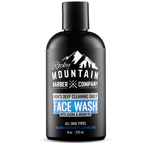 Product Cover Face Wash Cleanser For Men - For Dry, Oily, Acne Prone Skin with Natural Sensitive Formula, Unscented for All Skin Types, Paraben & SLS Free