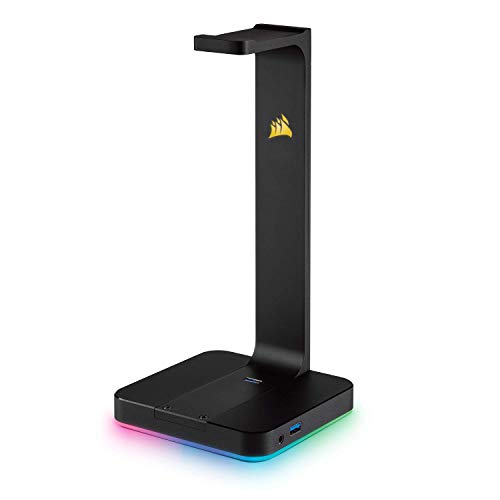 Product Cover CORSAIR ST100 RGB Premium Headset Stand with 7.1 Surround Sound - 3.5mm and 2xUSB 3.0